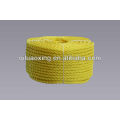 yellow/ red/black pp monofilament rope